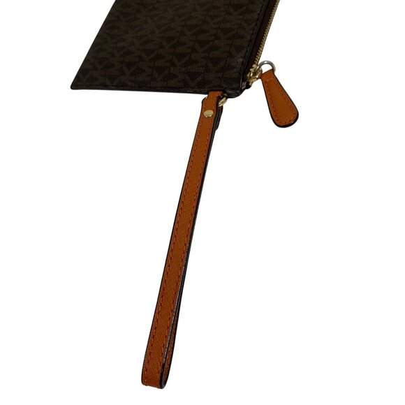 Michael Kors Jet Set Go MK Logo TZ Clutch Wristlet Illustration Collection Fly - Picture 4 of 12